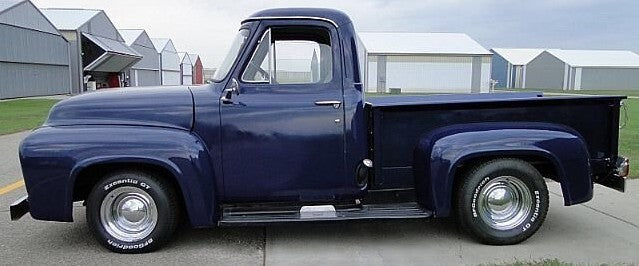 Ford Code B Banner Blue Basecoat With Reducer Quart (Basecoat Only) Kit