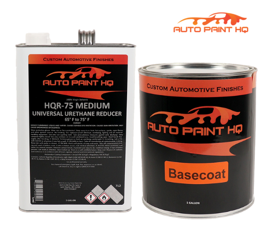 Ford KW Charcoal Blue Metallic Basecoat With Reducer Gallon (Basecoat Only)