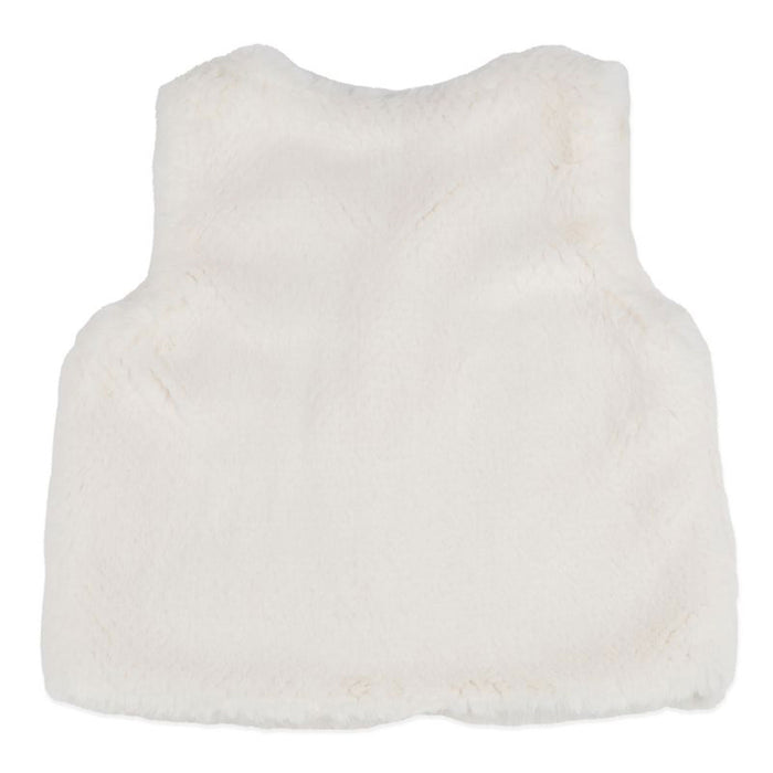 Fox & Finch Orchard Bloom Embroidered Faux Fur Vest