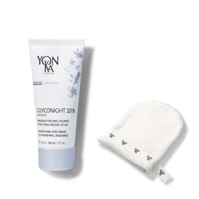 Free Glyconight 10% Masque + Cleansing Mitt-Yon-Ka Paris
