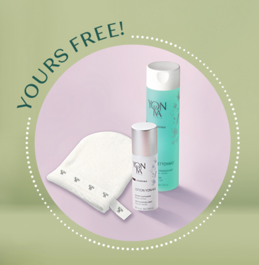 FREE Lotion PS travel + Gel Nettoyant + Mitt-Yon-Ka Paris