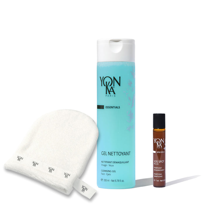 FREE SOS Spot, Gel Nettoyant, Facial Mitt-Yon-Ka Paris