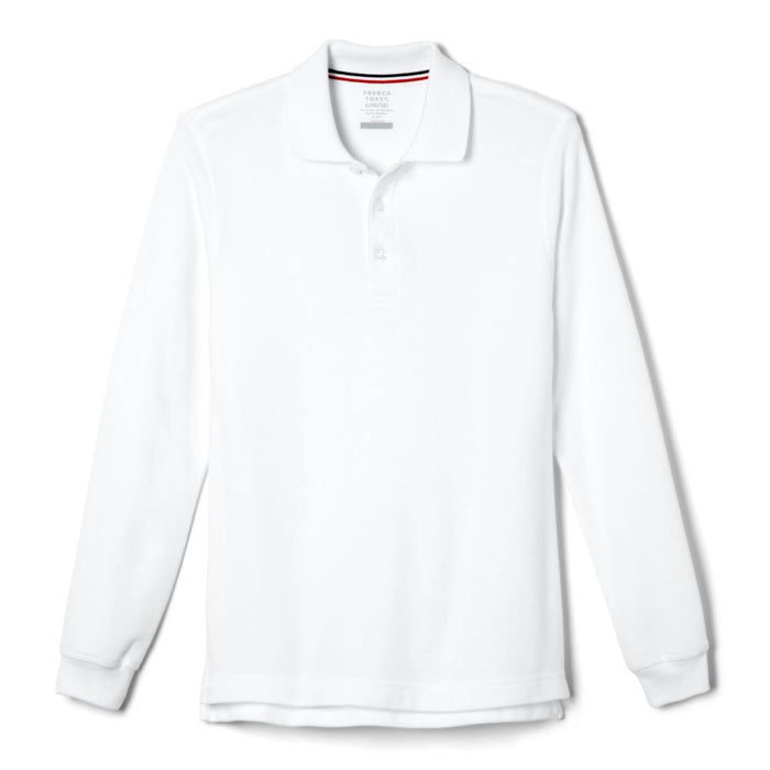 French Toast Boys Long Sleeve Interlock Polo