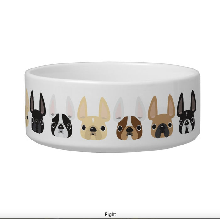 Frenchie & Friends Pet Bowl