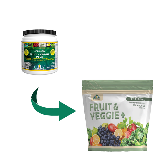Fruit & Veggie Plus 30 svg by Optimal Health Systems