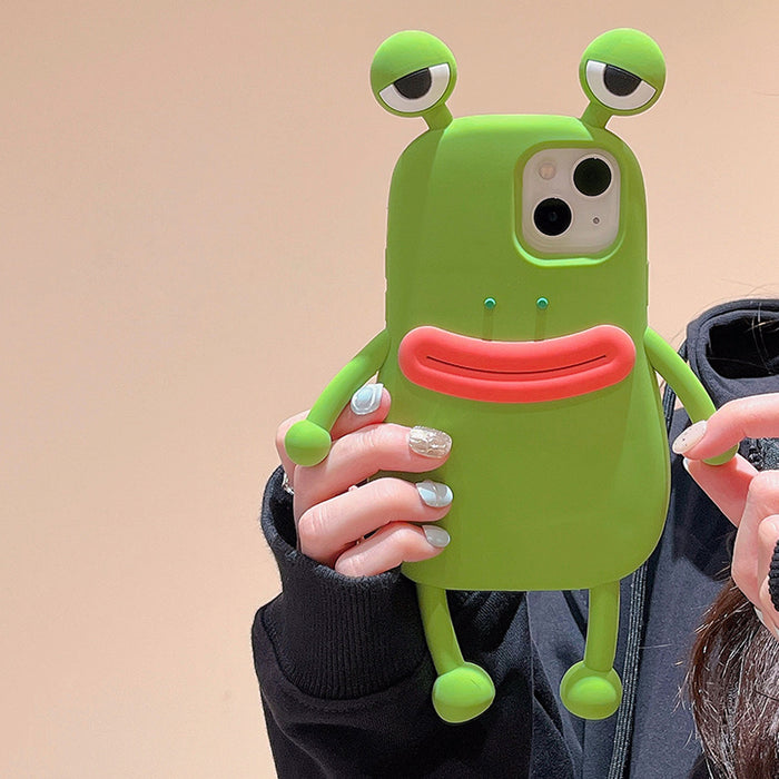 Funny Frog iPhone Case