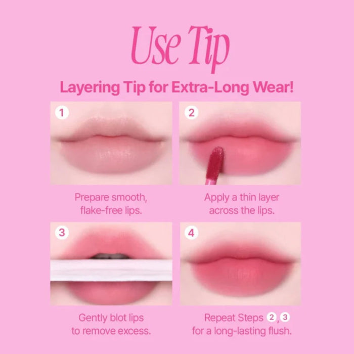 fwee Pink Obsession Stay-Fit Lip Tint 3.8g VGLE Beauty