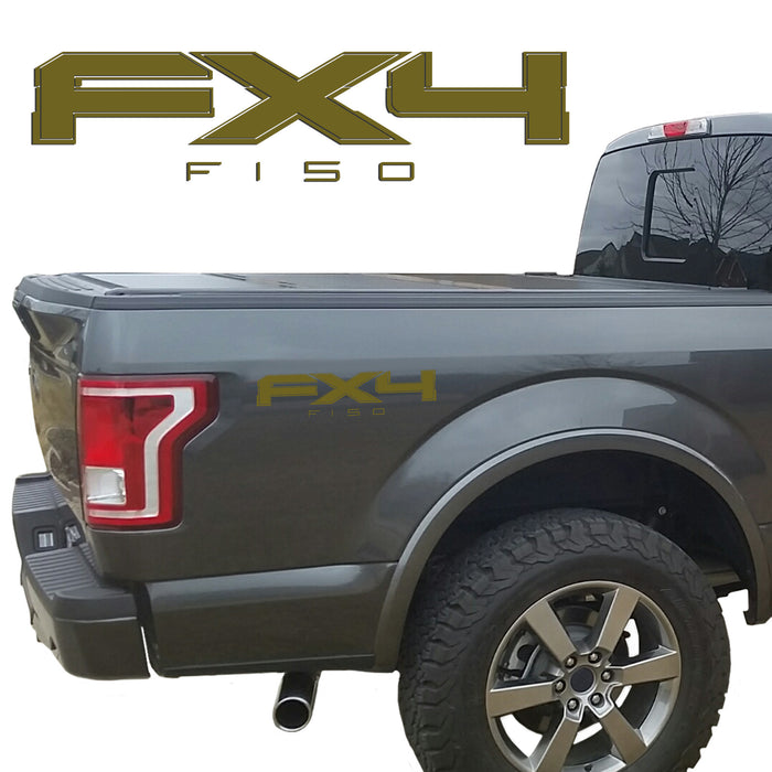 FX4 F150 VINYL DECALS FITS: FORD TRUCK 2008-2017 F150