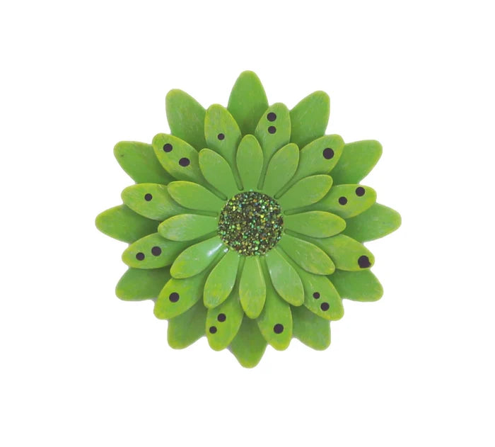 Gerbera Daisy Magnet Lime Green
