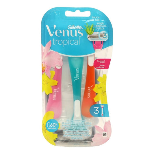 Gillette Venus Tropical Women's 3 in 1 Razor