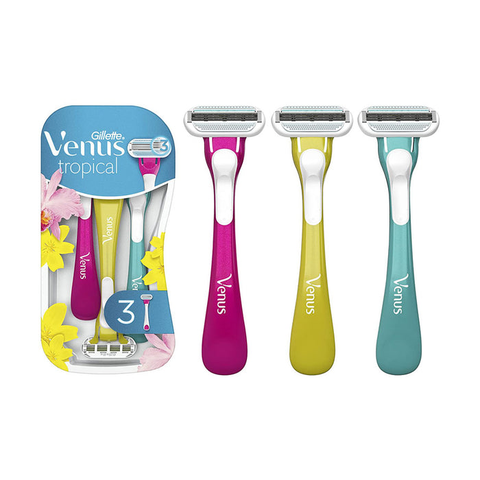 Gillette Venus Tropical Women's 3 in 1 Razor