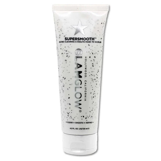 GLAMGLOW Super Smooth Acne Clearing 5-Minute Mask to Scrub قناع منظف و مقشر و معالج للحبوب من كلام كلو