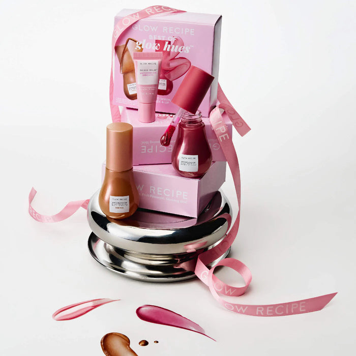 GLOW RECIPE Best of glow hues tinted serum cheek & lip