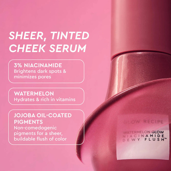 GLOW RECIPE Best of glow hues tinted serum cheek & lip