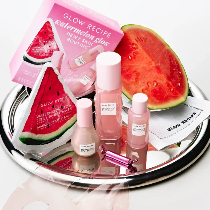Glow Recipe Watermelon Glow Dewy Skin Routine Kit 4 PC