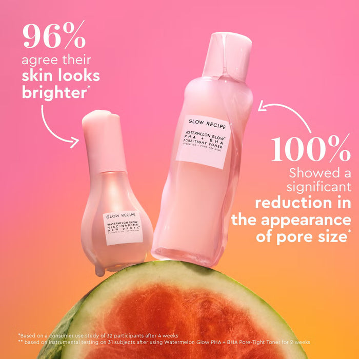 Glow Recipe Watermelon Glow Dewy Skin Routine Kit 4 PC