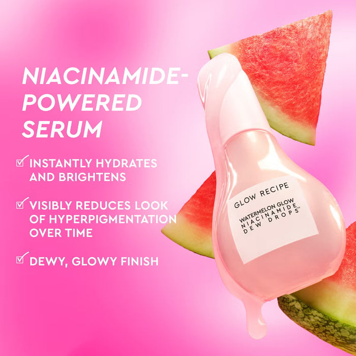 Glow Recipe Watermelon Glow Dewy Skin Routine Kit 4 PC