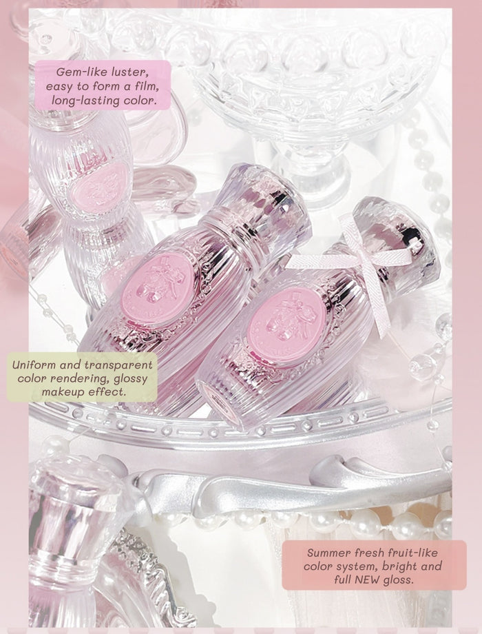 GOGO TALES Sweet Pink Ballet Collection Mirror Lip Glaze T4703