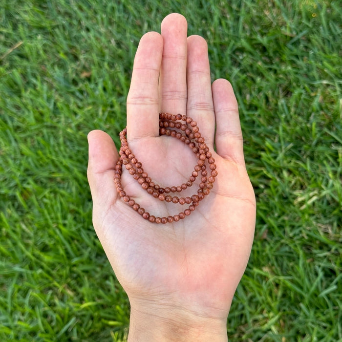 Goldstone Mini Bracelet 4mm