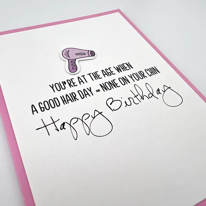 Good Hair Day Card