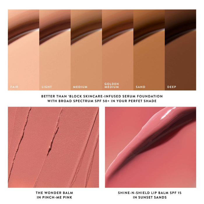 The Good Skin SPF Kit group texture