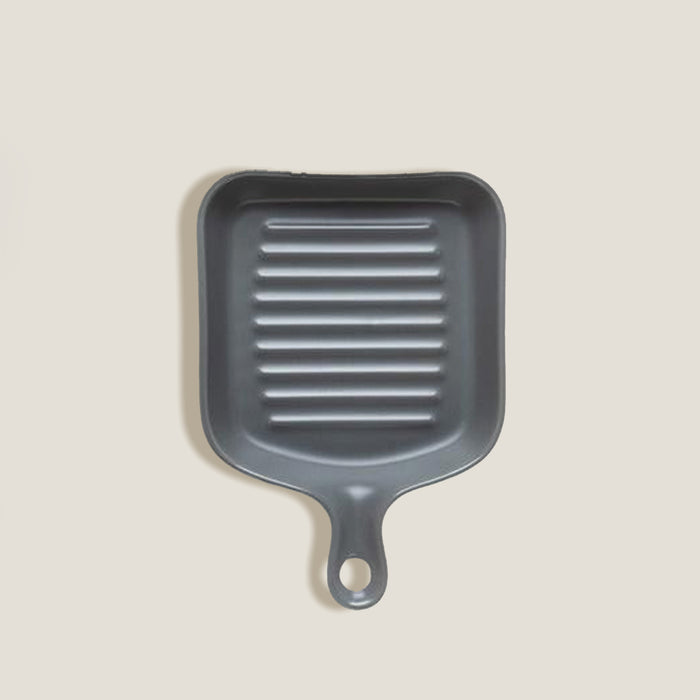Gray Baking Tray Plate