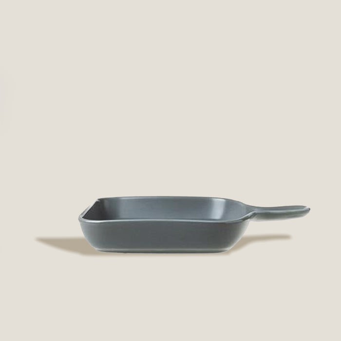 Gray Baking Tray Plate