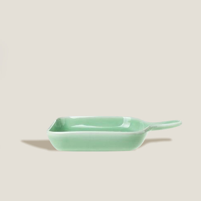 Green Baking Tray Plate