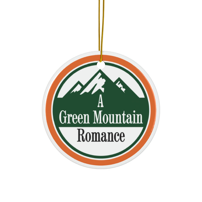 Green Mountain Series Ceramic Ornaments, Double-Sided