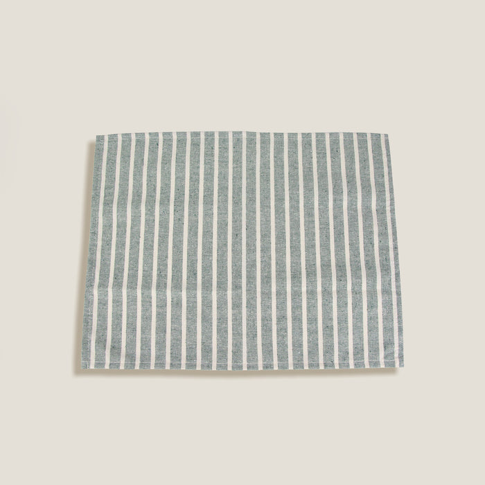 Green Stripes Napkin Set