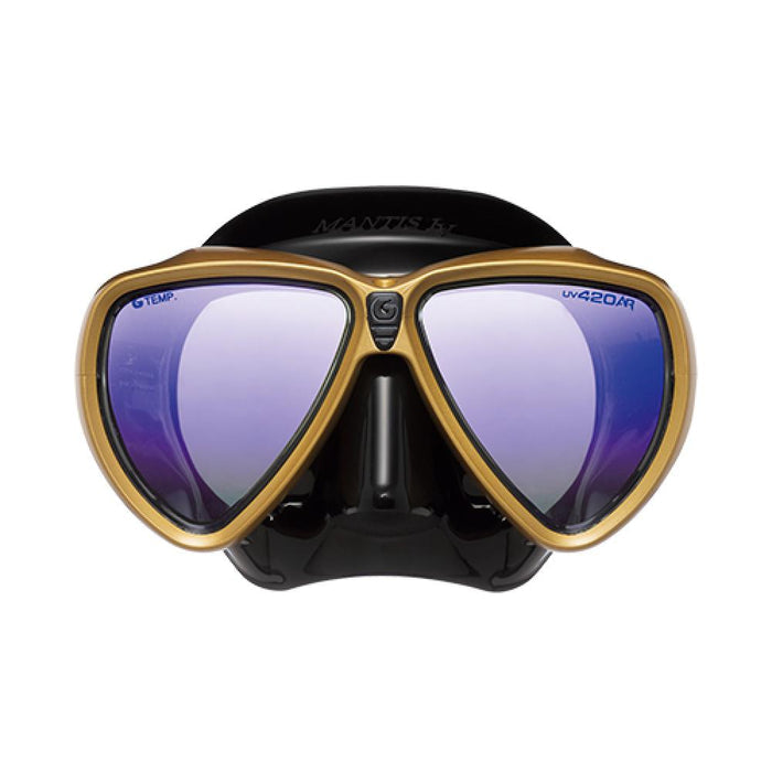 Black Silicone Mirror Samba Gold