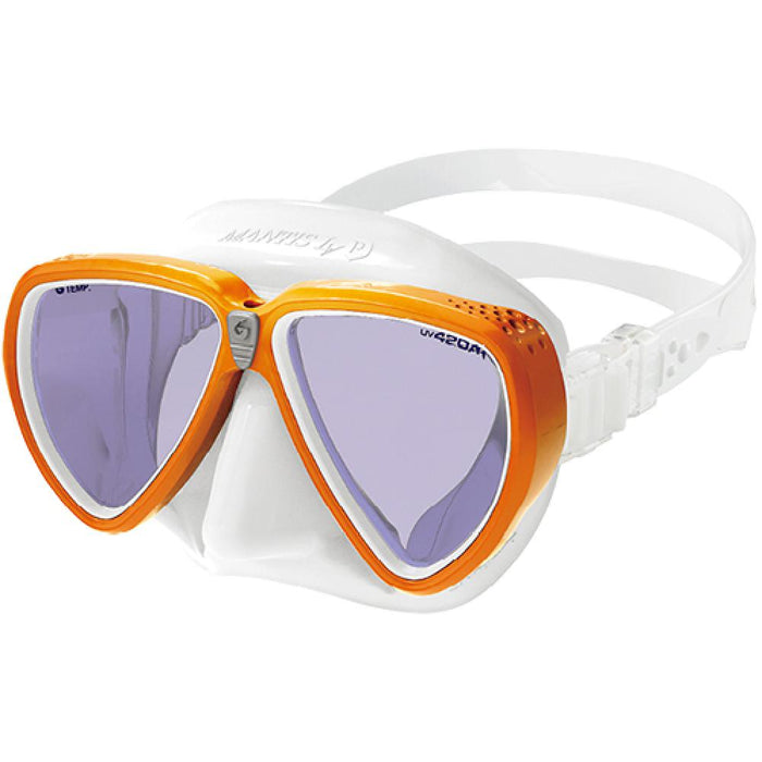 White Silicone Mirror Kohaku Orange