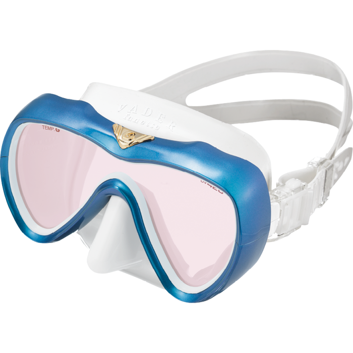 White Silicone Mirror MDP Blue