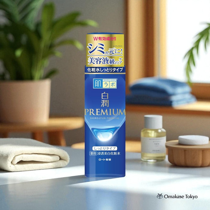 Hadalabo Shirojyun Premium Medicinal Whitening Lotion Moisture