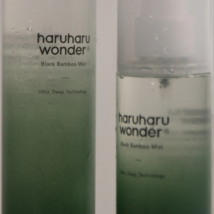 haruharu wonder Black Bamboo Mist 150ml | VGLE Beauty Canada