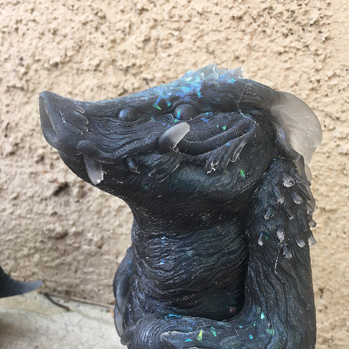 HAWGMAW CAST URETHANE ART FIGURE- NIGHT SKY- GLOW IN THE DARK