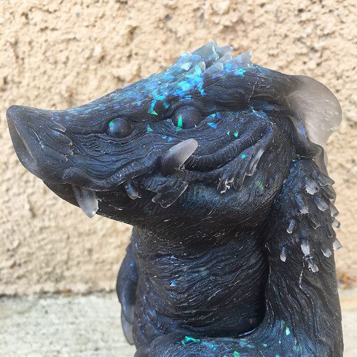 HAWGMAW CAST URETHANE ART FIGURE- NIGHT SKY- GLOW IN THE DARK