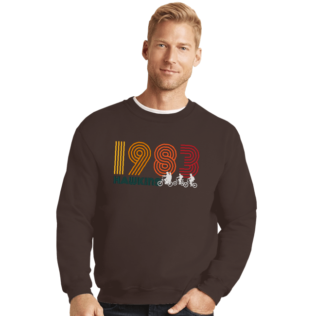Crewneck Sweater, Unisex / Small / Dark Chocolate