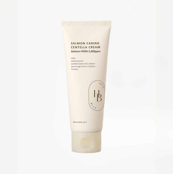 HEVEBLUE Salmon Caring Centella Cream 100ml | VGLE Beauty Canada