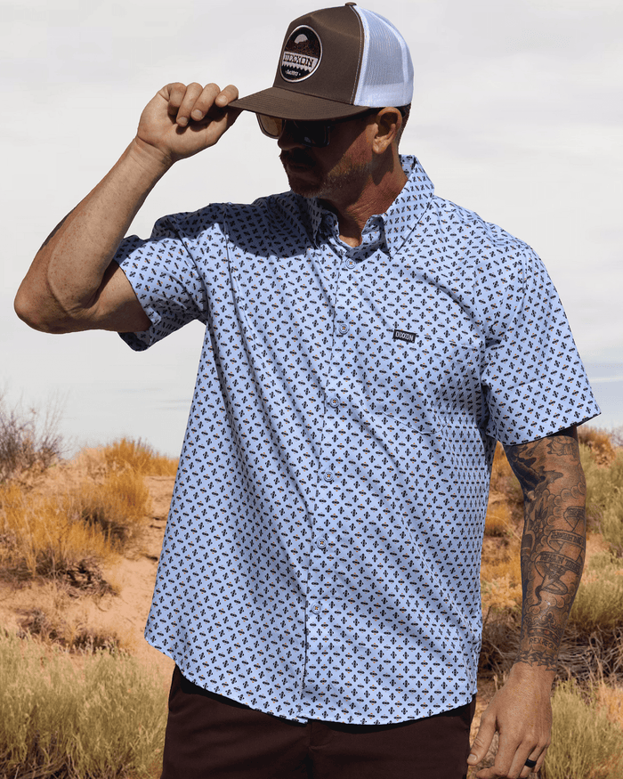 High Desert Party Shirt - Blue - Dixxon Flannel Co.