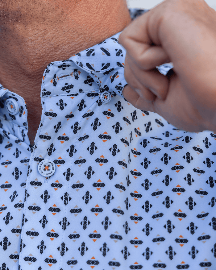High Desert Party Shirt - Blue - Dixxon Flannel Co.
