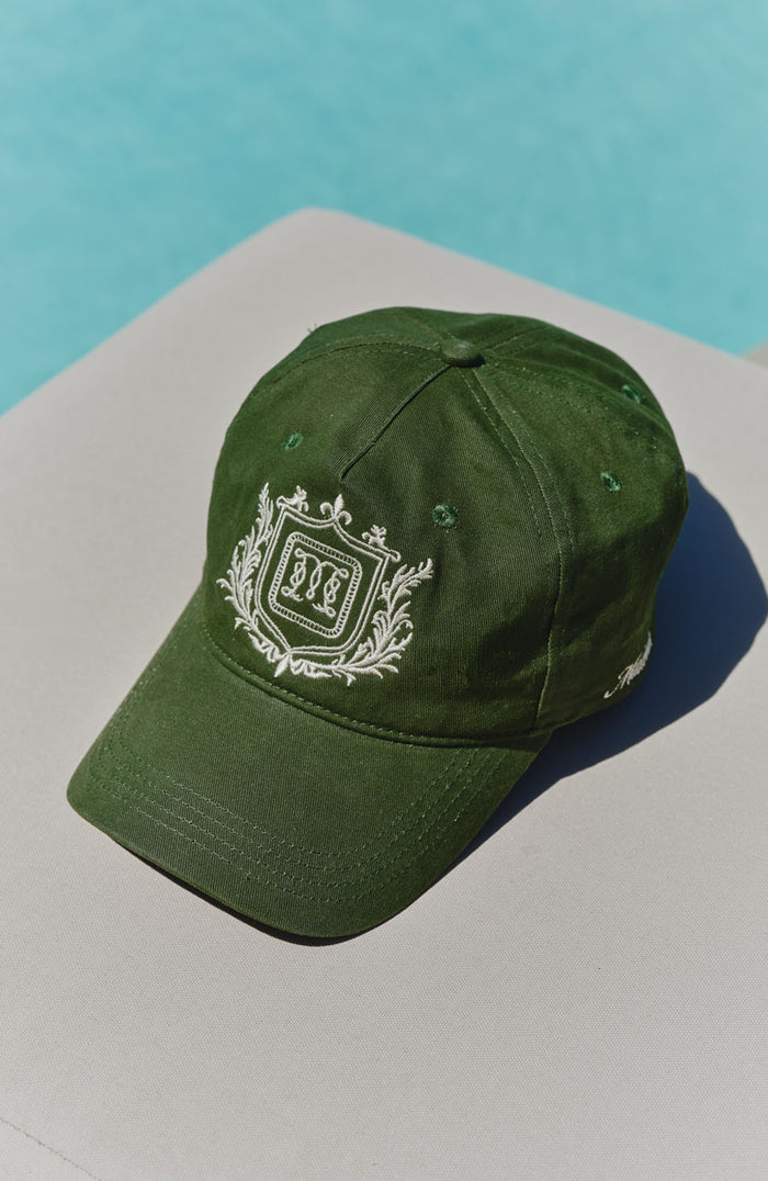 Hills Crest Trucker Cap in Green