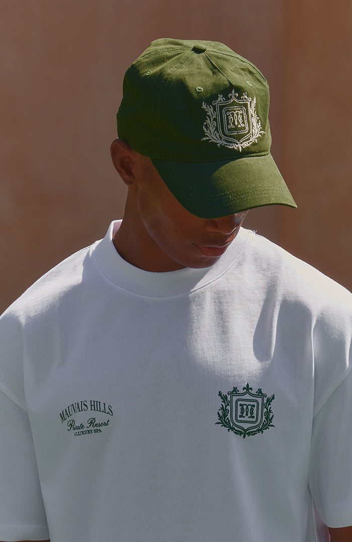 Hills Crest Trucker Cap in Green