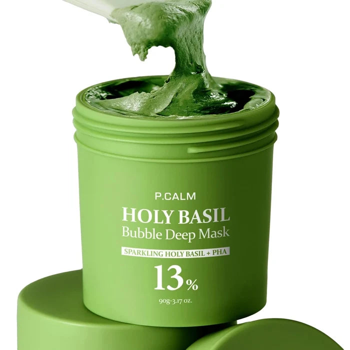 Holy Basil Bubble Clay Mask