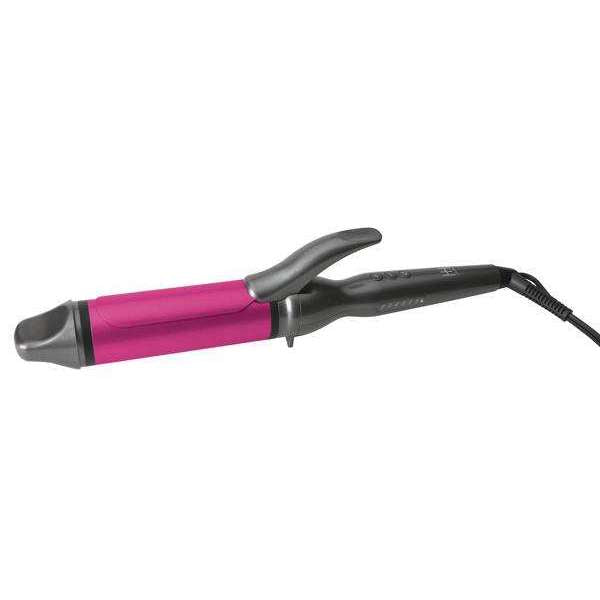 Hot & Hotter Ceramic Curling Iron 1.5 Inch, 1 Count, Black & Pink