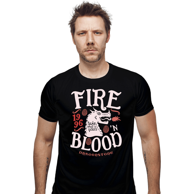 Shirts Fitted Shirts, Mens / Small / Black House Of Dragons