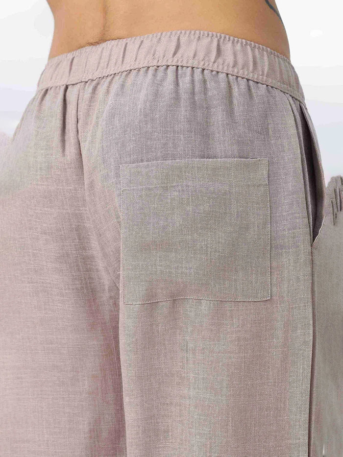 House Of Koala Linen Blend Beige Premium All Day Pants