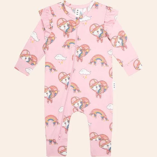 Hux Whimsical Unicorn Romper