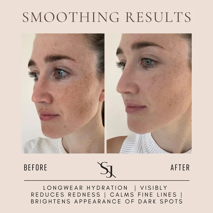 Hydrating Petal Cream - Daily Moisturizer with Hyaluronic Acid, Peptides + Vitamin C Saint Jane