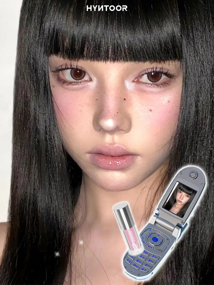 HYNTOOR Future Planet Shimmer Mirror Lip Gloss T4419